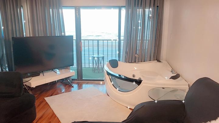 Con Vista Al Mar, Jacuzzi Interno Galveston